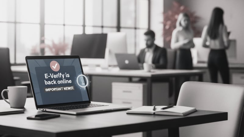 E-Verify is back online