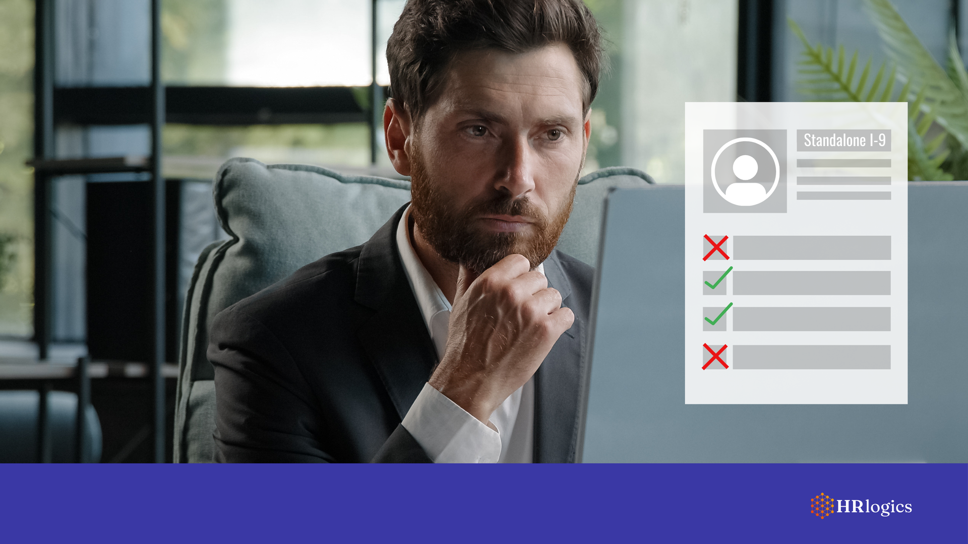HR compliance expert using a Standalone I-9 system to efficiently manage employee verification and ensure seamless I-9 compliance without vendor dependencies.